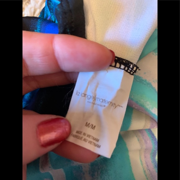 Maternity halter swim top - Picture 3 of 3